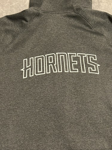 Chaqueta con capucha Nike Charlotte Hornets para hombre L Jordan Showtime Therma Flex con cremallera completa - Imagen 9 de 13