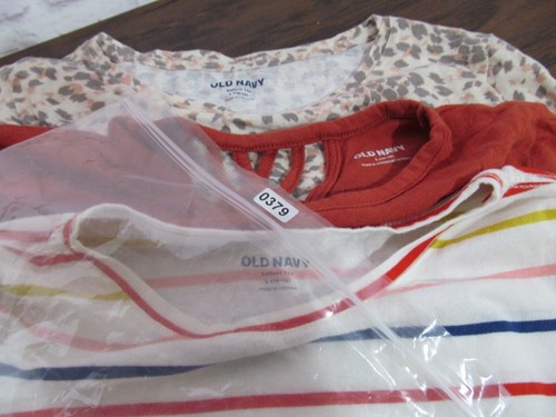 Lot of 3 Old Navy shirts girls size 10-12 multicolor long sleeves - Picture 9 of 9