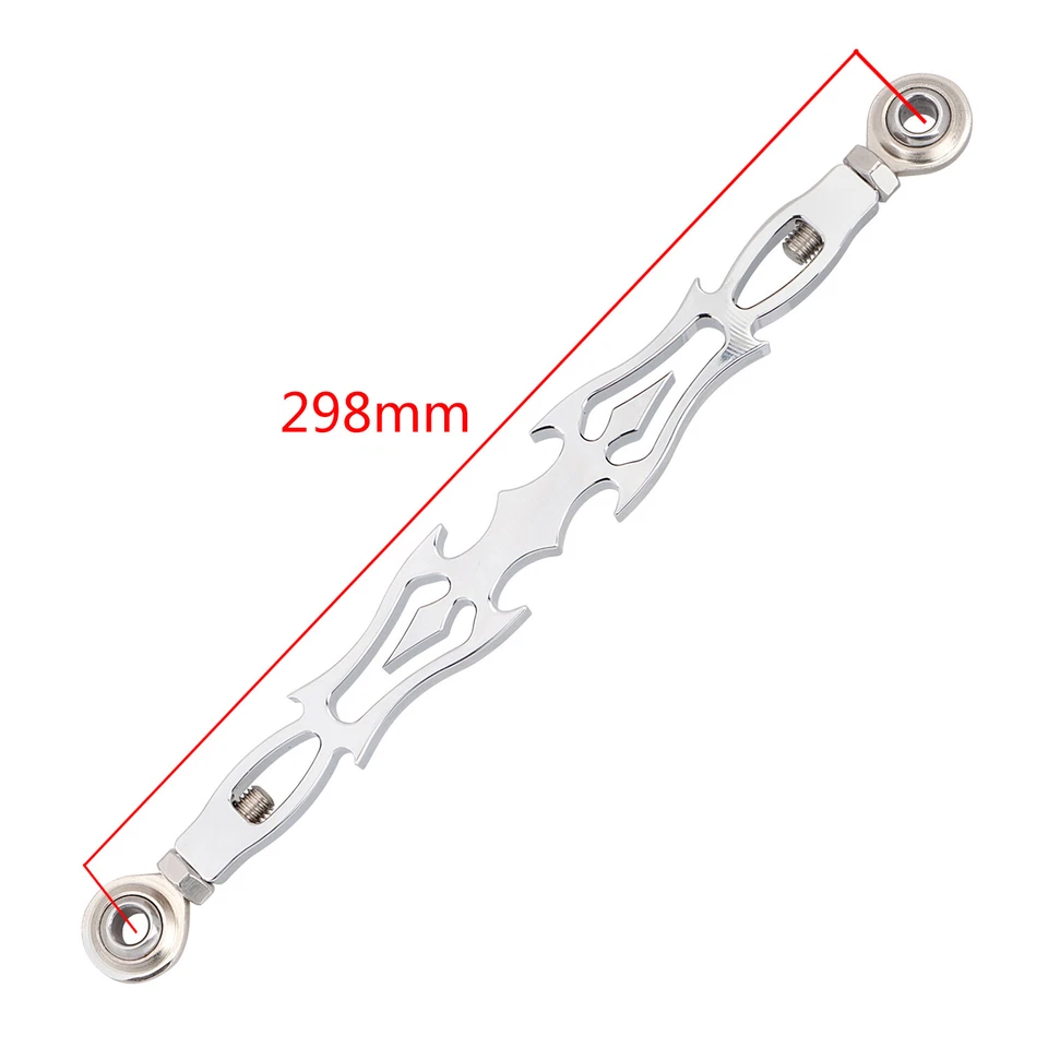 Chrome Cut Shift Link Shifter Linkage For Harley Softail Road King Electra Glide Foto 4 de 4