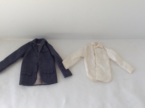 Vintage Ken: 1961 Saturday night date Gray Suit Jacket & Shirt #786