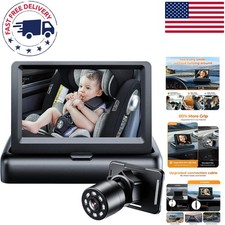 1080p HD Baby Car Camera with Night Vision - Perfect for Monitoring Infants