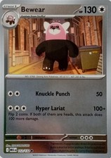 112/132 BEWEAR REVERSE HOLO MEGA EVOLUTION POKEMON CARD