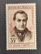 France 1957 1121 neuf luxe **  Auguste Comte