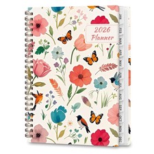 2026 Planner, Weekly and Monthly Calendar Planner Agenda, Jan 2026