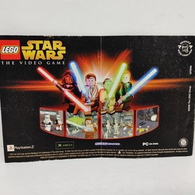 Lego 7251 Darth Vader Transformation Instruction Manual Only Star Wars
