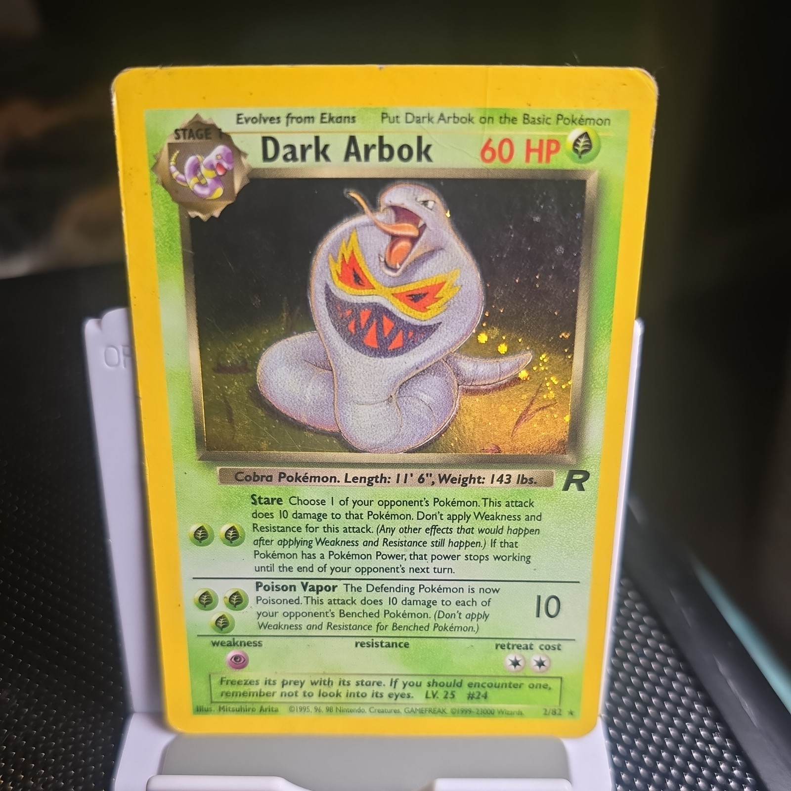 Dark Arbok 2/82 Team Rocket Holo