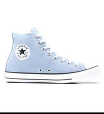 Converse Chuck Taylor All Star High Top Unisex Men 7, Women 9 Light Blue