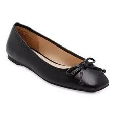 Women's Liz Claiborne Flushing Ballet Flats - Black - 7.5 - NIB
