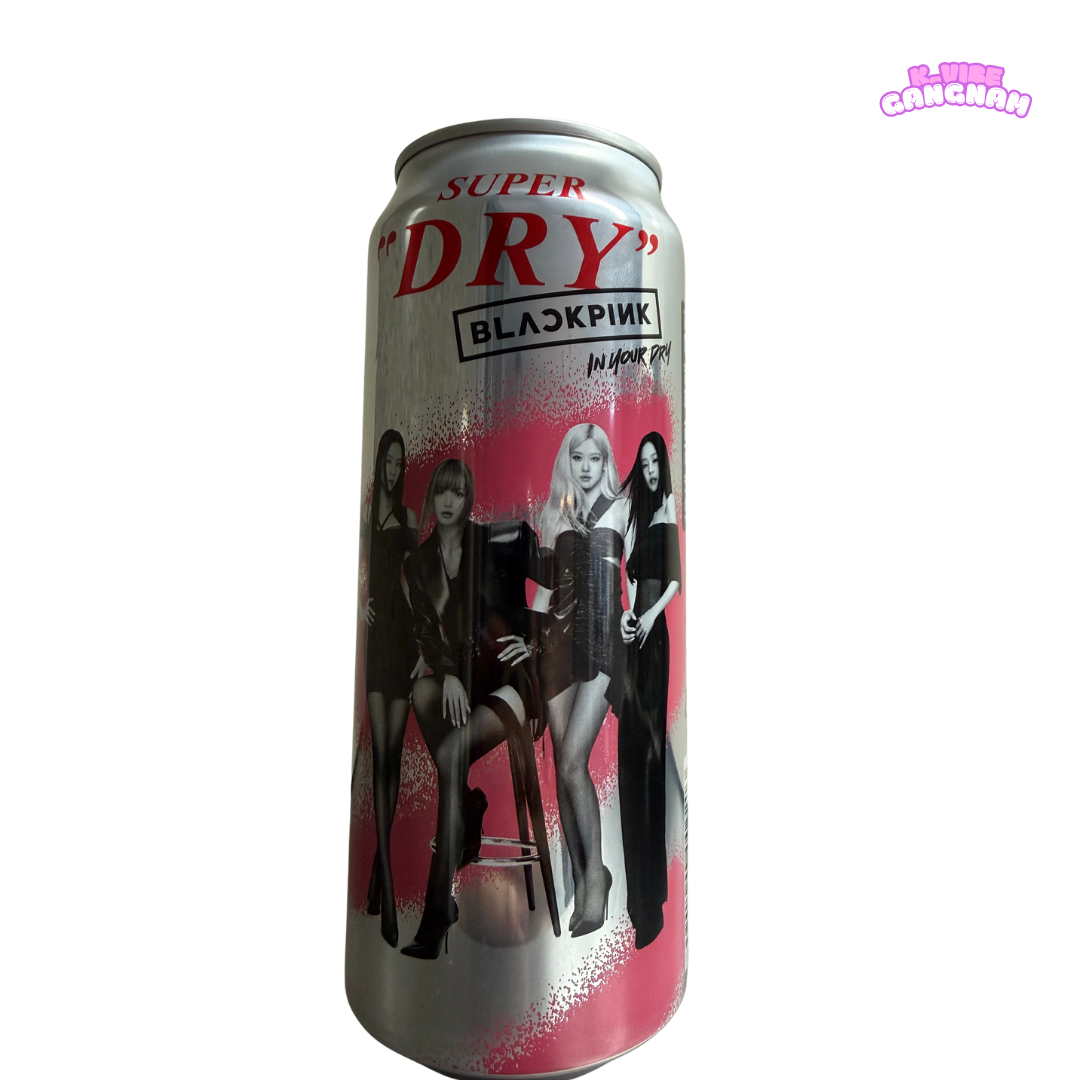 ASAHI x BLACKPINK Super Dry Limited Edition Empty Can 500ml K-Pop