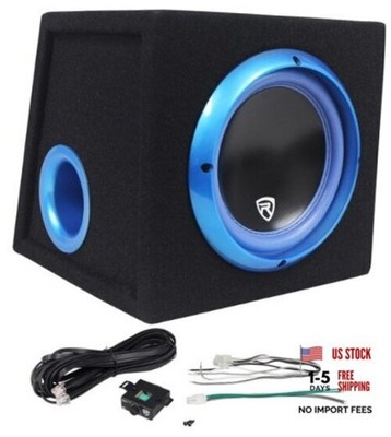 RVB8.1A 8'' 300W Powered Subwoofer/Sub Enclosure Box - 4-Ohm - Compact