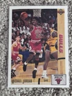 1991 UPPER DECK RAW BASKETBALL CARD HOF MICHAEL JORDAN CHICAGO BULLS