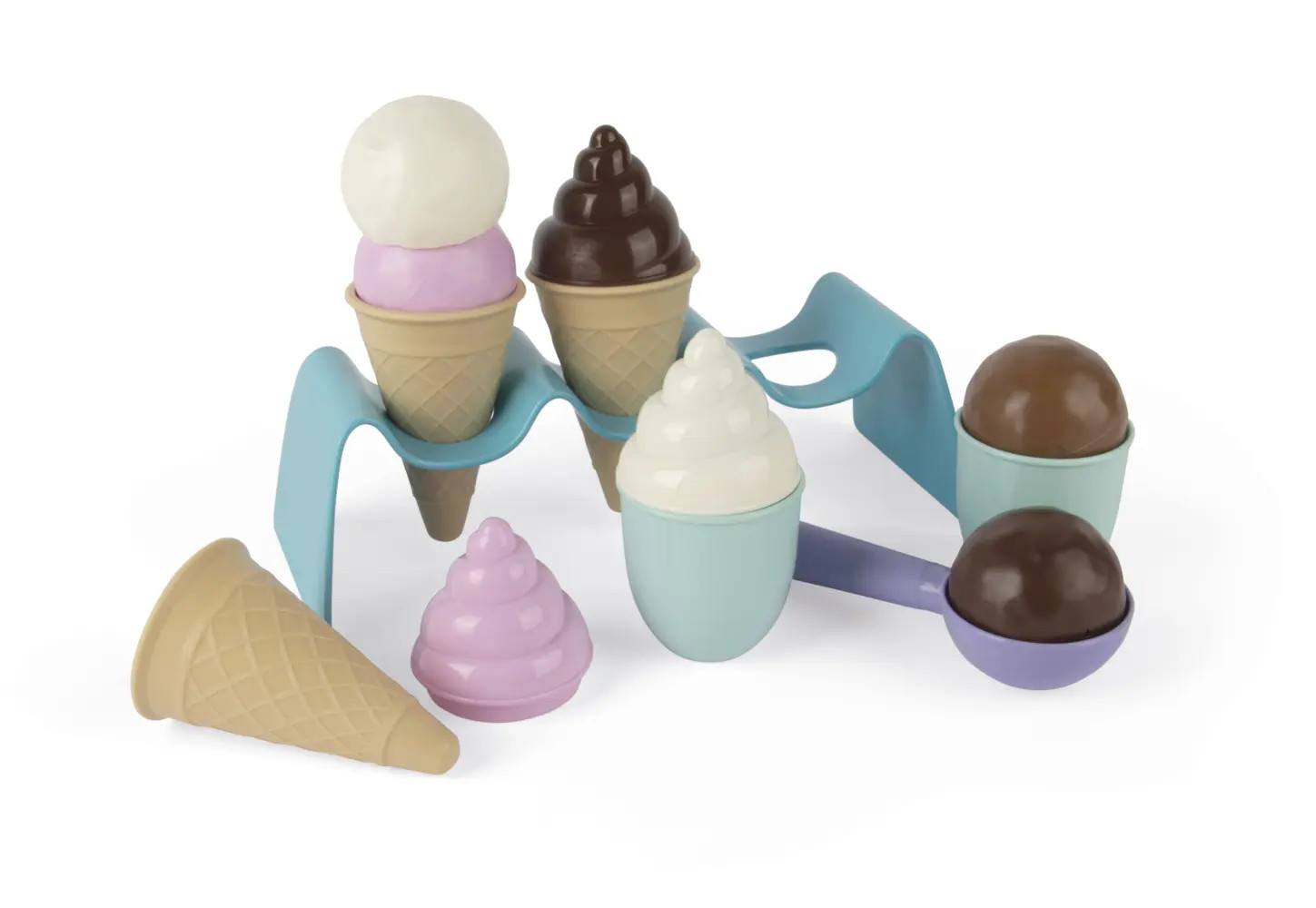 Dantoy Spielzeug Eiswaffel-Set 14-tlg. 2+ Jahren Thorbjorn Rollenspiel Set - Image 4