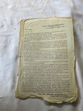 NEW ORLEANS DEPT OF THE GULF 1865 CIRCULAR QUARTERMASTER REQUISITION CIVIL WAR