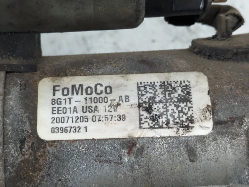 Ford Taurus 2008-2019 motor de arranque de auto solenoide fabricante original EZMPH Foto 2 de 4