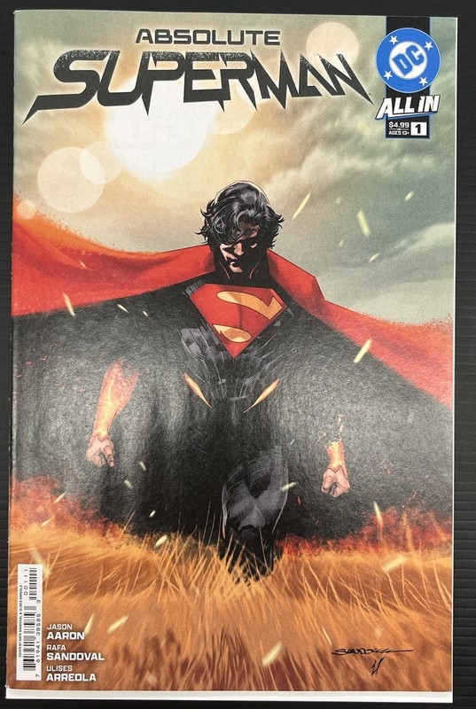 Absolute Superman #1 CVR A Rafa Sandoval 2024 1st Print DC NM IN-HAND PROSHIPPER