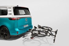 Fahrradträger für Anhängerkupplung für 2 Fahrräder, großer Abklappwinkel