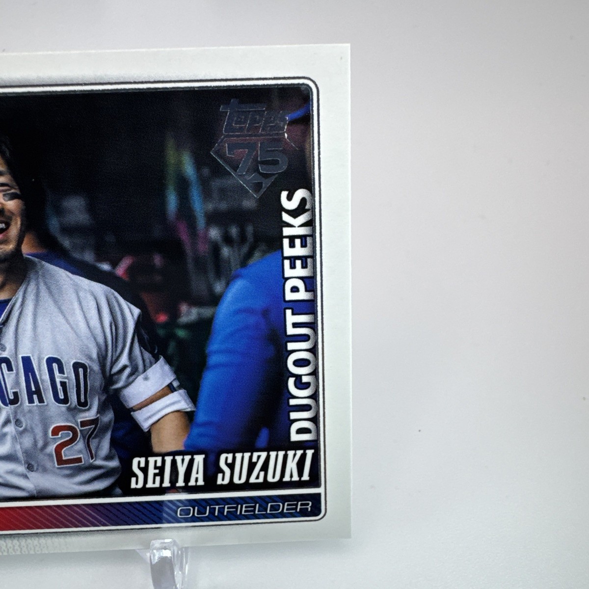 2026 Topps Celebration Seiya Suzuki #217 Dugout Peeks SP Cubs 1