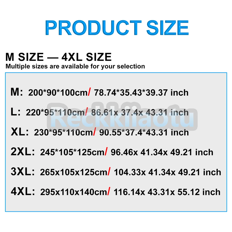 Cubierta de motocicleta XL impermeable para Kawasaki Ninja 250 300 400 650 ZX6R ZX7R ZX9R Foto 2 de 4