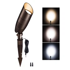 Low Voltage Spotlight, 3CCT 3000K/4000K/5000K Adjustable, Outdoor 12V Landsca...