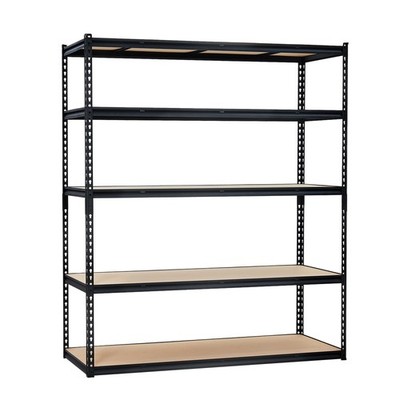 PeakPursuit Storage Shelving Unit, 5-Tier Adjustable Metal Storage Shelves, 6...