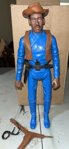 Marx Johnny West BOW CXR Custom Cowboy Levi Nolan On Custer Body