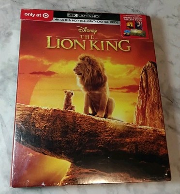 The Lion King 4K Ultra HD Blu Ray Disc 2019 2 Discs Target Gallery Book...