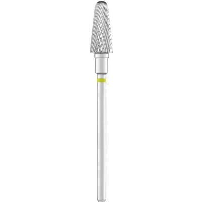Staleks Pro Expert Frustum Yellow 6mm/14mm Tapered Carbide Milling Cutter