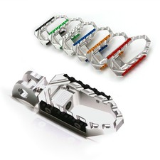 For Suzuki GSR 600 06-10 09 08 07 Wide Rider Foot Pegs Silver Black