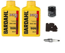 KIT/TAGLIANDO PIAGGIO VESPA GTS 250 BARDAHL  XTC 5W40 FILTRO OLIO ARIA CANDELA