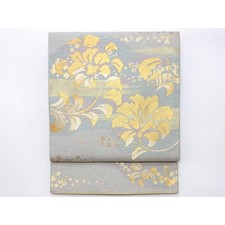 Authentic Fukuro Obi Sash with Honbukuro Real Bag  Kawashima Textiles  ...