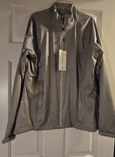 NWT Walter Hagen P11 Performance Rain Jacket Womens Medium Gray Waterproof