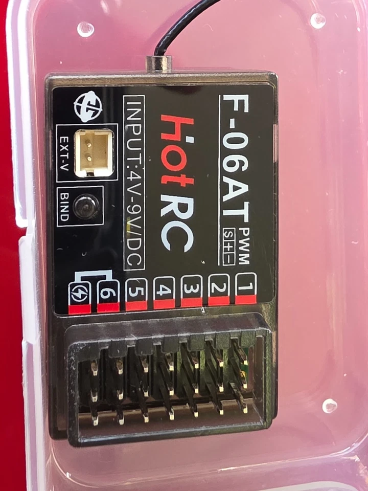 6-Kanal !HV! RC-Fernsteuerung mit 2xEmpfänger 2,4GHz - Bild 3 von 4