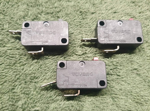 3 x Mikrowelle Mikroschalter Schalter Elektronisches Gerät Tür Teile Teil