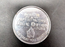 Vintage Dairy Queen Token Free Sundae 40 Cent Off Aluminum Coupon Coin 1.5 Inch