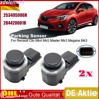 2X Valeo Parksensor 284425707R für Renault Clio Mk4/ 5 Kangoo Master Megane  Mk3