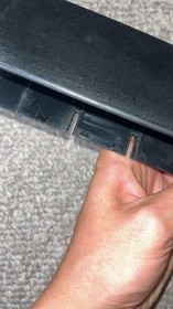 ORIGINAL NEC TurboGrafx-16 TG16 Console Cover BACK COVER ONLY!