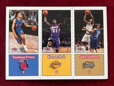 2002-03 Fleer #284 Tayshaun Prince RC Kareem Rush Salmons PISTONS 76ers LAKERS