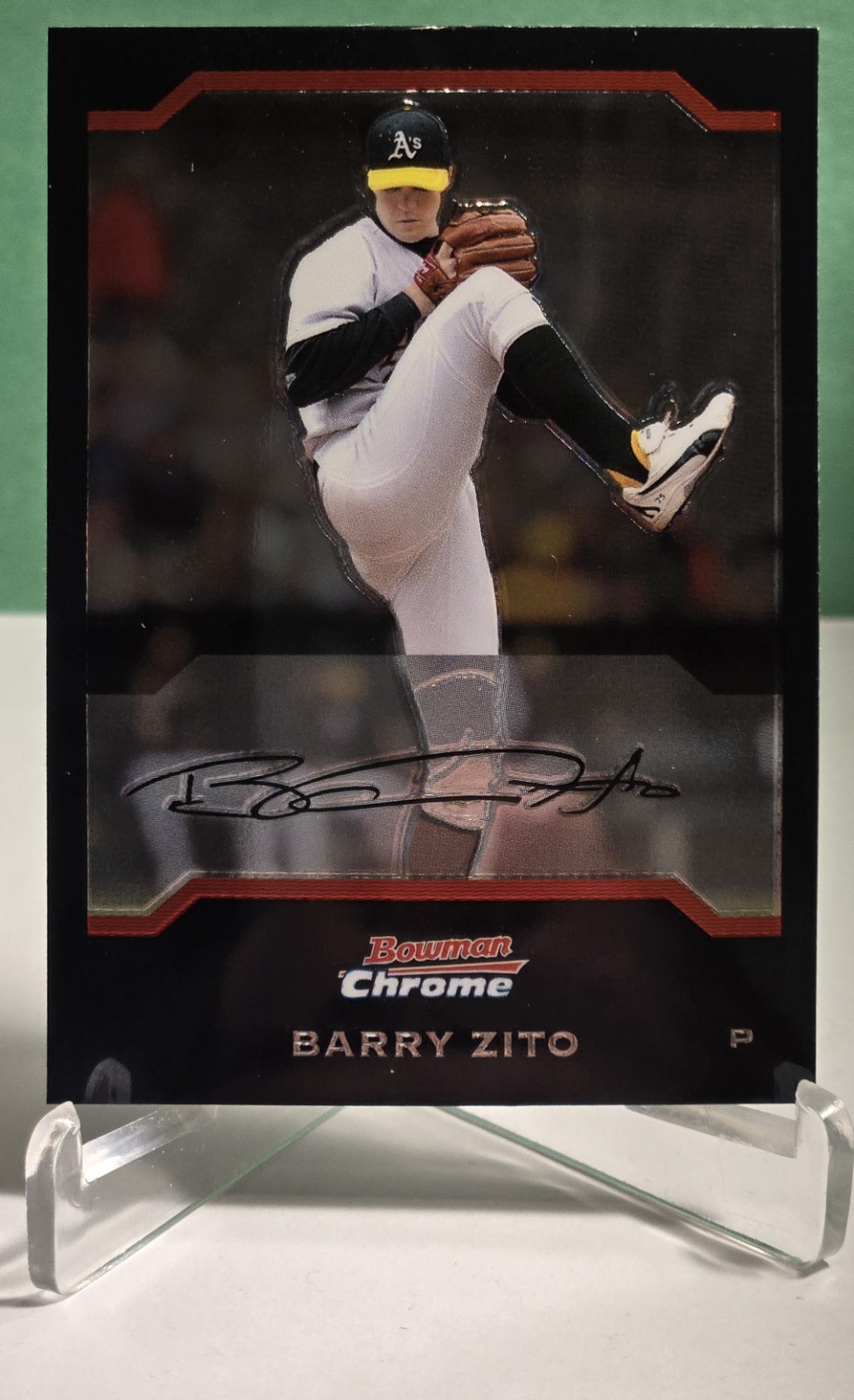 2004 Bowman Chrome Barry Zito #84 Oakland Athletics