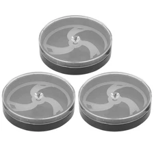  3 Pcs Single Watch Box Display Movement Cover Presentation Boxes for Watches