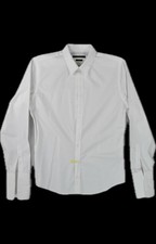 Gucci Men's Tuxedo Skinny French Cuff Shirt 16.5 $500 90's Tom Ford Era CIT041