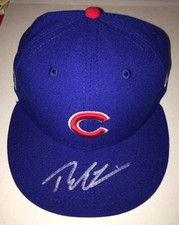 CHICAGO CUBS THEO EPSTEIN SIGNED OFFICIAL 2016 WORLD SERIES HAT w/COA PROOF MLB 