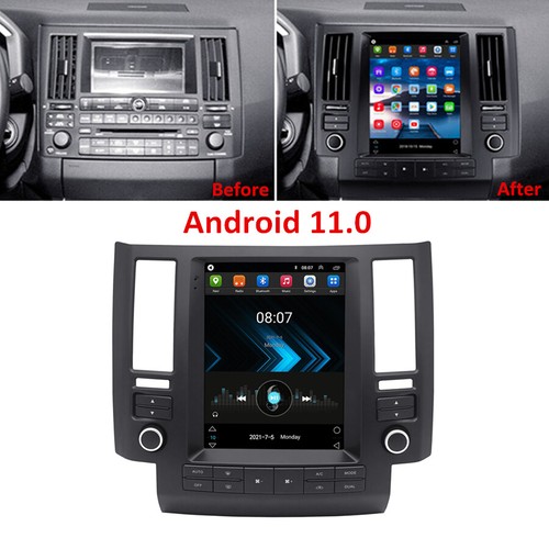 For 2003-2006 INFINITI FX35 FX45 Stereo Radio Android GPS Head Unit Wifi 9.7" FM - Picture 1 of 6