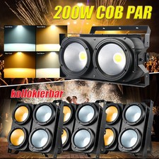 Faretto par LED 200W COB 2IN1 giuntabile luce palco DMX effetto wash beam luce