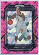 Daniel Theis 2022-23 Prizm Basketball Pink Cracked Ice