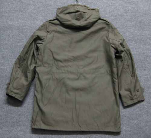 ORIGINAL VINTAGE 1990 NEU BUNDESWEHR ARMEE PARKA JACKE MANTEL HERREN LARGE - Bild 3 von 6
