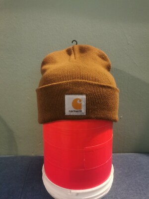 NWT Carhartt Wip Acrylic Watch Hamilton Brown Beanie Hat