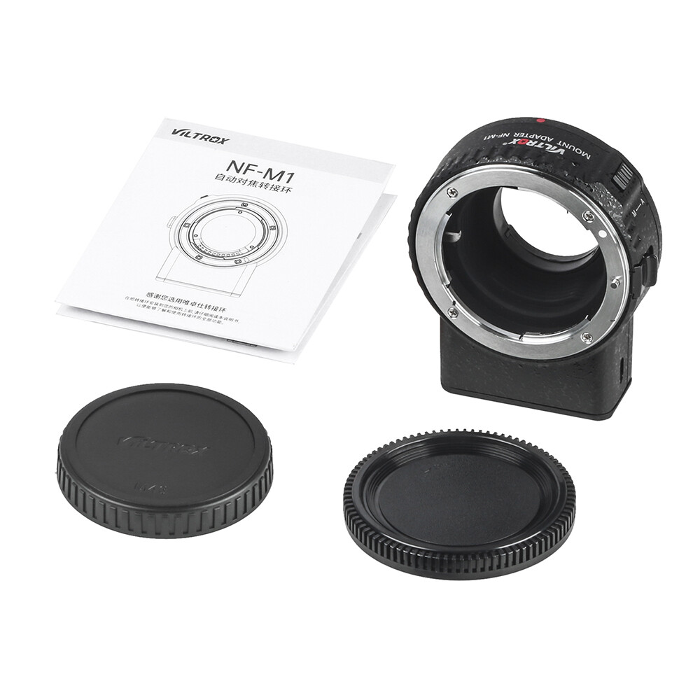 US Viltrox NFM1 AF Lens Adapter Ring for Nikon F Lens to M4/3 M43