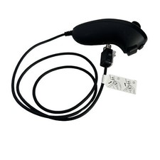 Nintendo Wii Black Nunchuck Controller Black