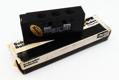 Schrader Bellows B43004 LS B43004LS pneum. Umschalter manuell - unused /OVP-