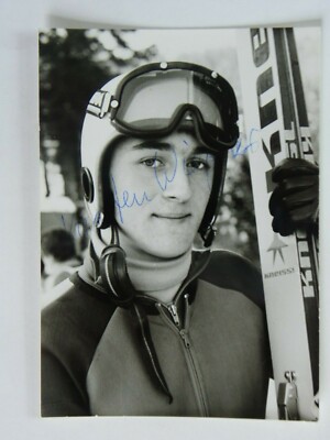 AUTOGRAMMFOTO & ORIGINALE UNTERSCHRIFT v. KARSTEN WIEßNER, SKISPRINGEN - MS A748